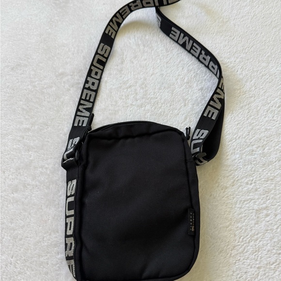 Supreme Black Belt Bag with Logo Strap - Picture 5 of 8